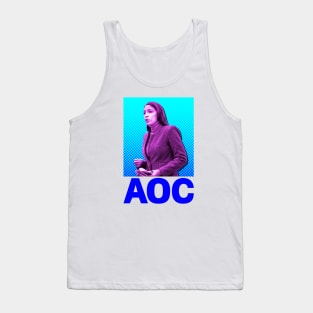 Alexandria Ocasio Cortez - Democratic Party - US Politics Tank Top